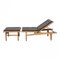 GE-01 Daybed with Black Leather Ottoman by Hans J. Wegner for Getama, 1960s, Set of 2, Image 3