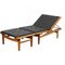 GE-01 Daybed with Black Leather Ottoman by Hans J. Wegner for Getama, 1960s, Set of 2, Image 1