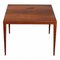 Square Coffee Table in Rosewood by Severin Hansen 2