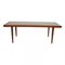 Rectangular Coffee Table in Rosewood with Tiles by Severin Hansen for Royal Copenhagen, Image 1