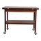 Serving Table with Extension in Rosewood 2