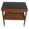 Serving Table in Rosewood with Black Top, 1960s 2