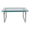 Coffee Table in Steel and Glass by Jørgen Kastholm for Kill International 1