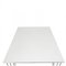 Tavolo quadrato bianco con sedia a sospensione di Piet Hein per Fritz Hansen, anni '80, Immagine 4