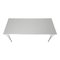 Grey Square Table by Piet Hein for Fritz Hansen, 1990s, Image 3