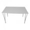 Grey Square Table by Piet Hein for Fritz Hansen, 1990s 2