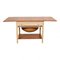 Oak and Teak At-33 Sewing Table by Hans J. Wegner for Andreas Tuck, 1970s 2