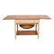 Oak and Teak At-33 Sewing Table by Hans J. Wegner for Andreas Tuck, 1970s, Image 2