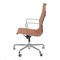 Chaise de Bureau EA-119 en Cuir Cognac par Charles Eames pour Vitra 3