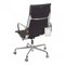 Black Leather EA-19 Office Chair by Charles Eames for Vitra, Image 4