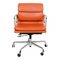Cognac Leather Softpad Ea-217 Office Chair by Charles Eames for Vitra, 2000s 1