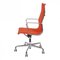Patinated Orange Fabric Ea-119 Office Chair by Charles Eames for Vitra, 2000s, Image 3