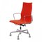 Patinated Orange Fabric Ea-119 Office Chair by Charles Eames for Vitra, 2000s 2