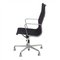 Silla de oficina Ea-119 de tela Hopsak negra de Charles Eames para Vitra, Imagen 3