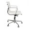 Chaise de Bureau Ea-117 en Cuir Blanc par Charles Eames pour Vitra, 2000s 2