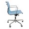 Chaise de Bureau Ea-117 en Tissu Bleu par Charles Eames pour Vitra 2