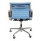 Chaise de Bureau Ea-117 en Tissu Bleu par Charles Eames pour Vitra 3