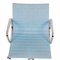 Sedia da ufficio Ea-117 in tessuto blu di Charles Eames per Vitra, Immagine 4