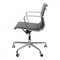 Black Leather and Chrome Ea-117 Office Chair by Charles Eames for Vitra, Image 5