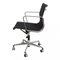 Black and Chrome Ea-117 Office Chair by Charles Eames for Vitra, 1990s 5