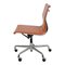 Cognac Leather Ea-115 Office Chair by Charles Eames for Vitra, 2000s, Image 6