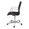 Grey Fabric and Chrome Oxford Office Chair by Arne Jacobsen, Image 4