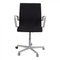 Black Christianshavn Fabric Oxford Low Office Chair by Arne Jacobsen, Image 1