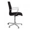 Black Christianshavn Fabric Oxford Low Office Chair by Arne Jacobsen 3