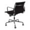 Silla de oficina Ea-117 de tela Hopsak negra de Charles Eames para Vitra, Imagen 4