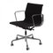 Chaise de Bureau Ea-117 en Tissu Hopsak Noir par Charles Eames pour Vitra 1