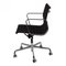 Chaise de Bureau Ea-117 en Tissu Hopsak Noir par Charles Eames pour Vitra 3