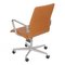 Cognac Aniline Leather Oxford Office Chair by Arne Jacobsen 4