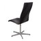 Black Fabric Oxford Chair by Arne Jacobsen, 1960s, Image 4