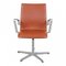 Cognac Classic Leather Oxford Chair by Arne Jacobsen, 2007 1
