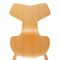 Oak Grand Prix Chair by Arne Jacobsen for Fritz Hansen, 1950s 2