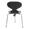 Sedie Lazur Ant nere di Arne Jacobsen per Fritz Hansen, Immagine 4