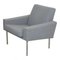 Airport Chair with Grey Fabric by Hans J. Wegner for Getama, Image 2