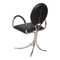 PH 506 Sessel mit schwarzem Leder von Poul Henningsen 4