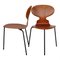 Ant Stühle aus Teak von Arne Jacobsen, 2er Set 2