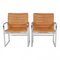 Bo-850 Armchairs in Patinated Leather by Jørgen Lund and Ole Larsen, Set of 2 1
