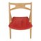 Ch-29P Sawbuck Chairs in Beech by Hans J. Wegner, Set of 4, Image 4