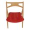 Ch-29P Sawbuck Chairs in Beech by Hans J. Wegner, Set of 4, Image 5