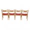 Ch-29P Sawbuck Chairs aus Buche von Hans J. Wegner, 4er Set 2