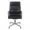 Black Patinated Leather Ea-209 Chair by Charles Eames for Vitra 2