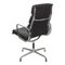 Black Patinated Leather Ea-209 Chair by Charles Eames for Vitra 4