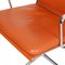 Chaise Softpad EA-208 en Cuir Cognac par Charles Eames pour Vitra, 2000s 4