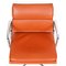 Cognac Leather EA-208 Softpad Chair by Charles Eames for Vitra, 2000s 2
