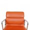 Cognac Leather EA-208 Softpad Chair by Charles Eames for Vitra, 2000s 3