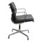 Black Leather EA-208 Softpad Chair by Charles Eames for Vitra, 2000s 2