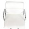 Silla EA-208 de cuero blanco de Charles Eames para Vitra, década de 2000, Imagen 5